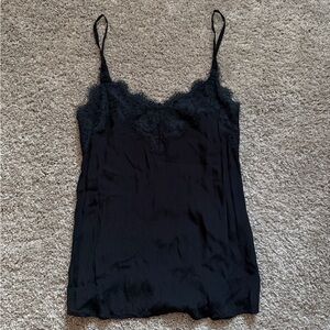 Abercrombie & Fitch Black Lace Cami Top